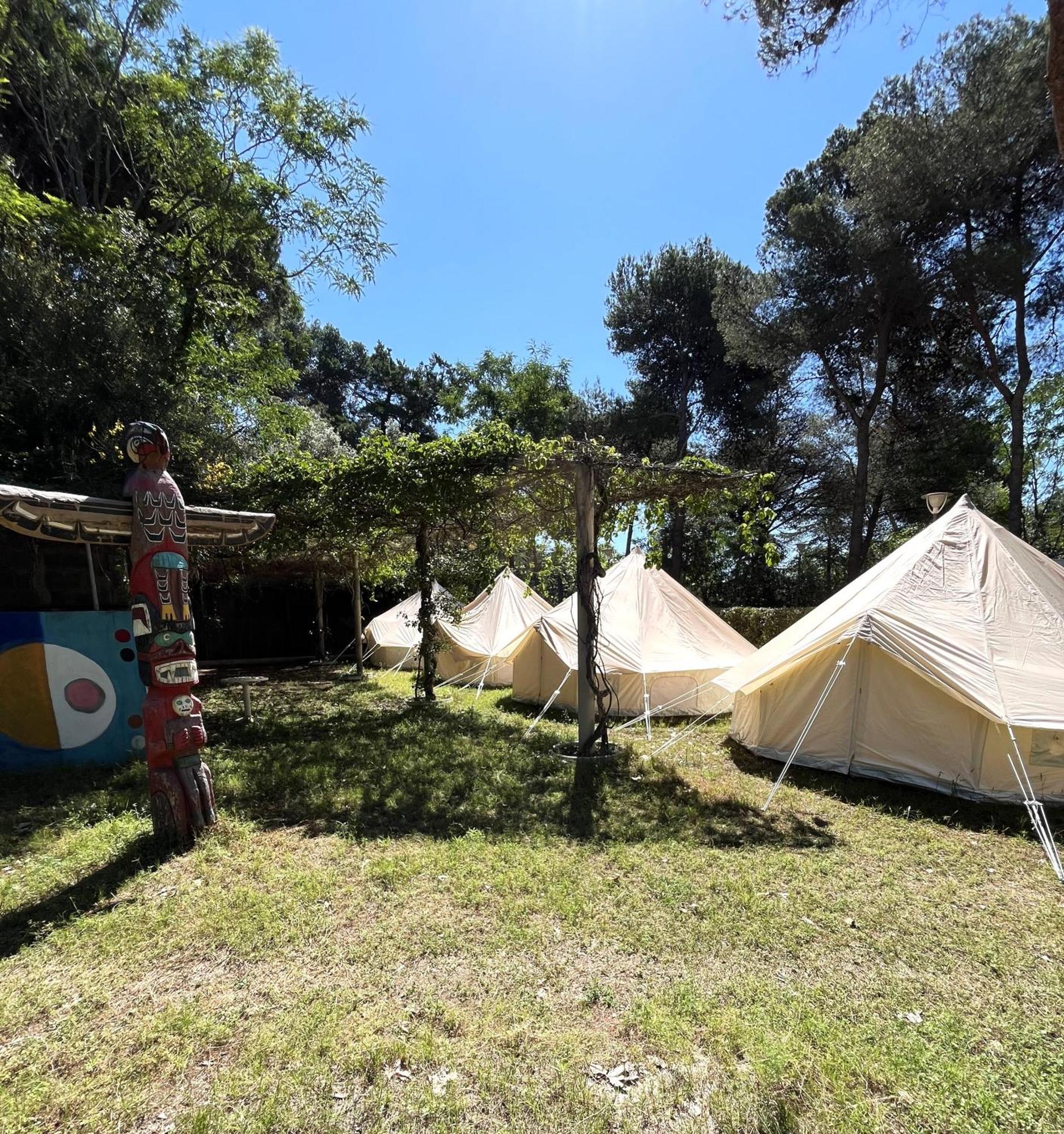 Camping Santa Elena Льорет-де-Мар Экстерьер фото